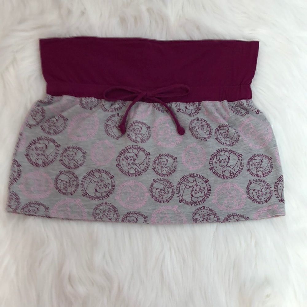 Disney Tinkerbell size medium drawstring skirt